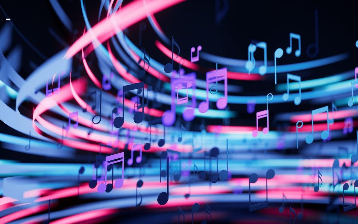 Notes enivrantes illuminent l'espace, rendant la musique essentielle à une immersion totale.