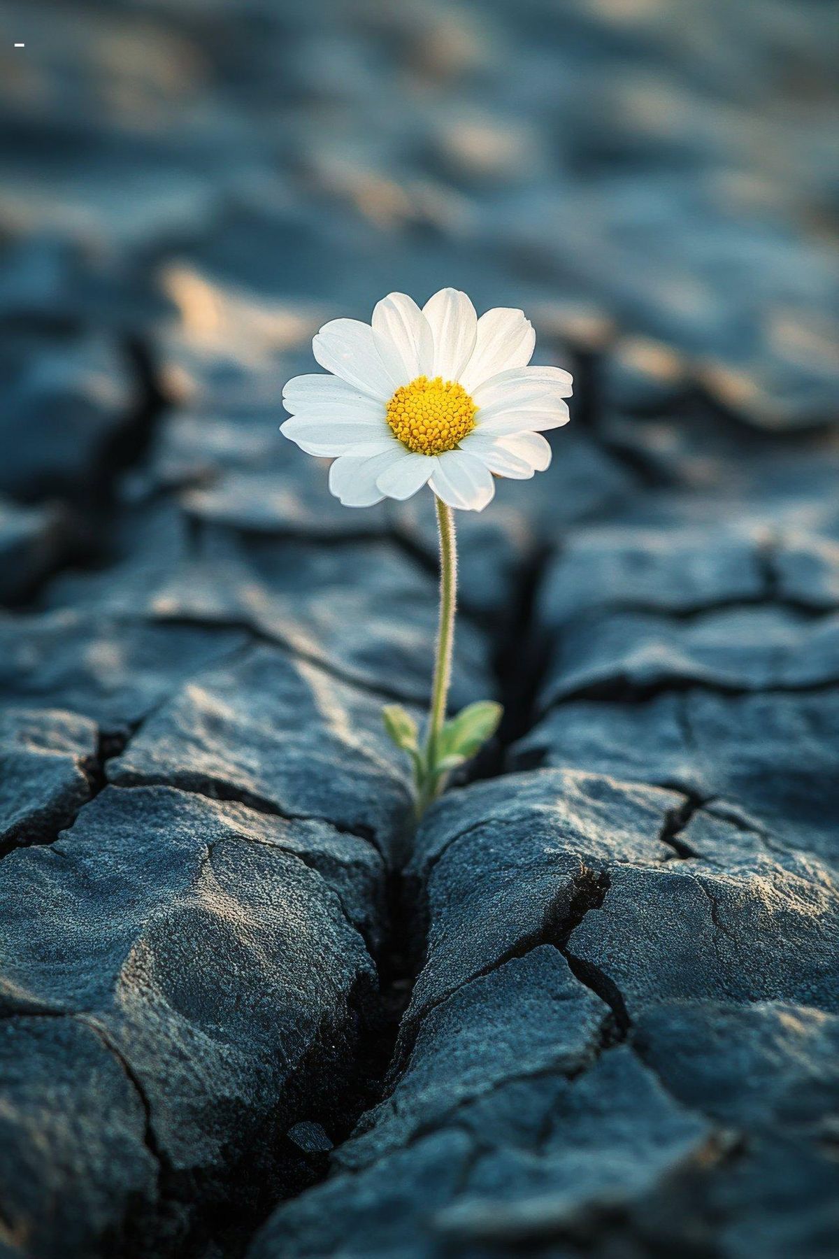 Résilience florale : la force de l’esprit féminin face aux défis, symbolisée par cette fleur.