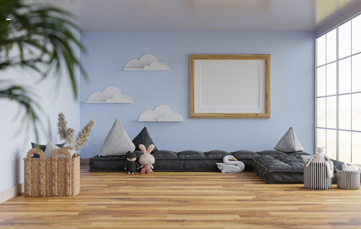 Une ambiance sensual playroom tamisée avec jeux d’ombres, matières délicates et accessoires de bondage élégants.