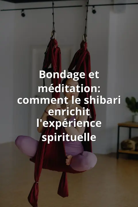 Bondage et méditation: comment le shibari enrichit l'expérience spirituelle
