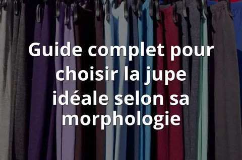 Guide complet pour choisir la jupe idéale selon sa morphologie