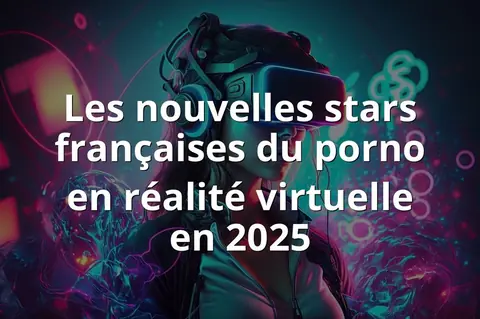 Les nouvelles stars françaises du porno en réalité virtuelle en 2025