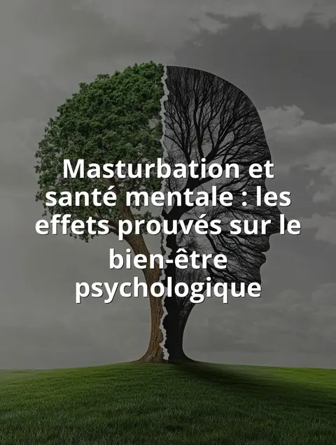 Masturbation et santé mentale : les effets prouvés sur le bien-être psychologique