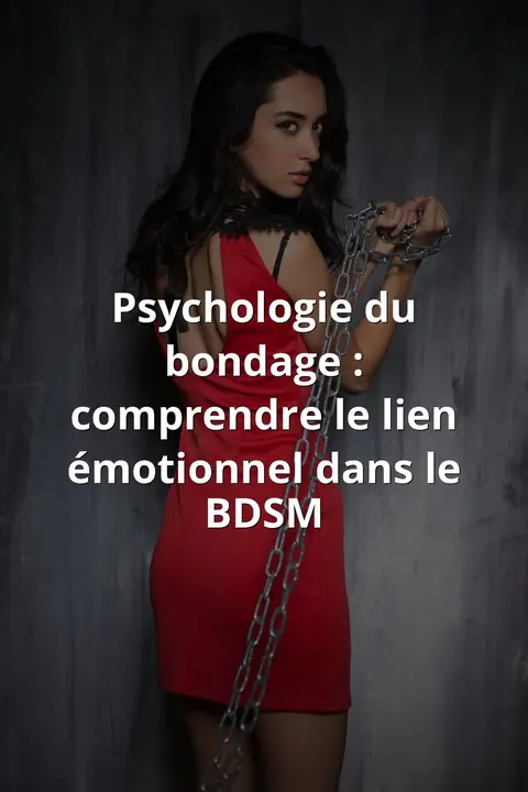 Psychologie du bondage : comprendre le lien émotionnel dans le BDSM
