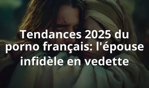 Tendances 2025 du porno français: l'épouse infidèle en vedette