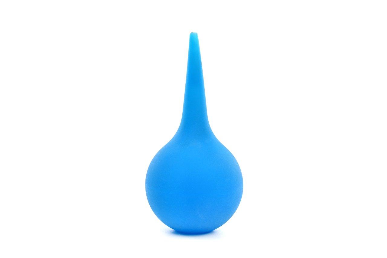 Accessoires de lubrification et nettoyage pour un plug anal de 12 cm en silicone médical.
